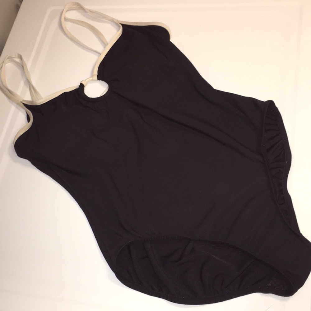 Black & white swimsuit